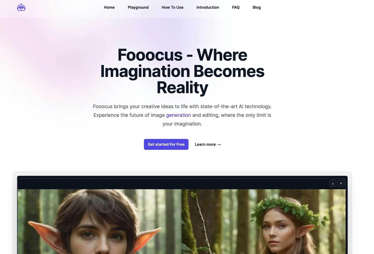 Fooocus 截图