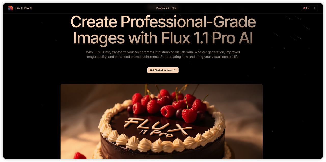 Flux 1.1 Pro AI 截图