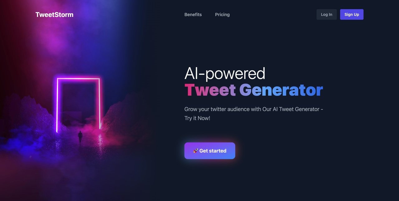 TweetStorm.ai 截图