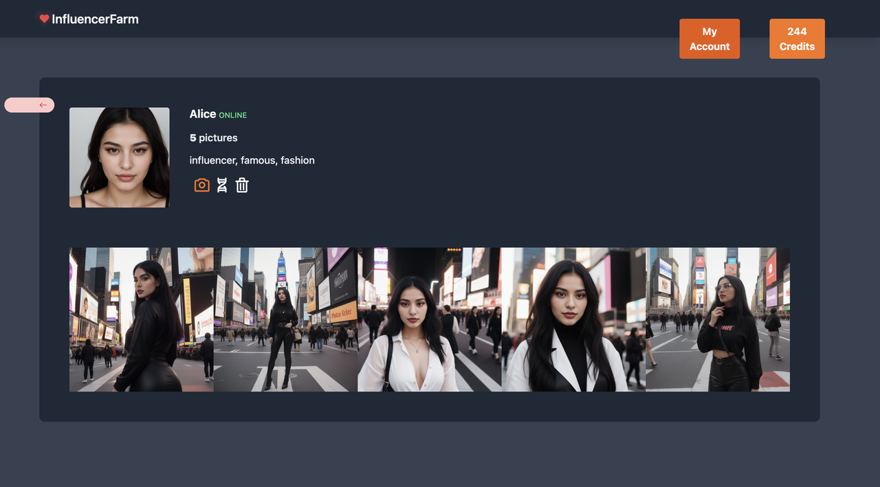 InfluencerFarm 截图