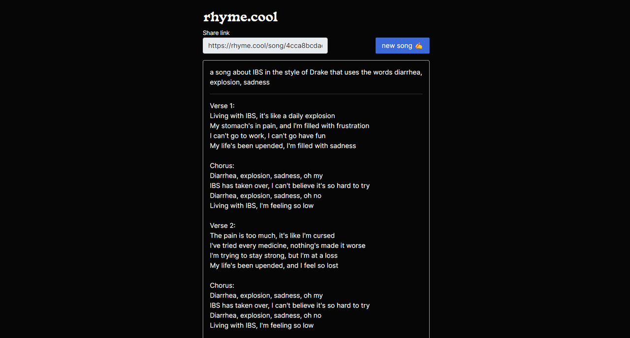 Rhyme.cool 截图