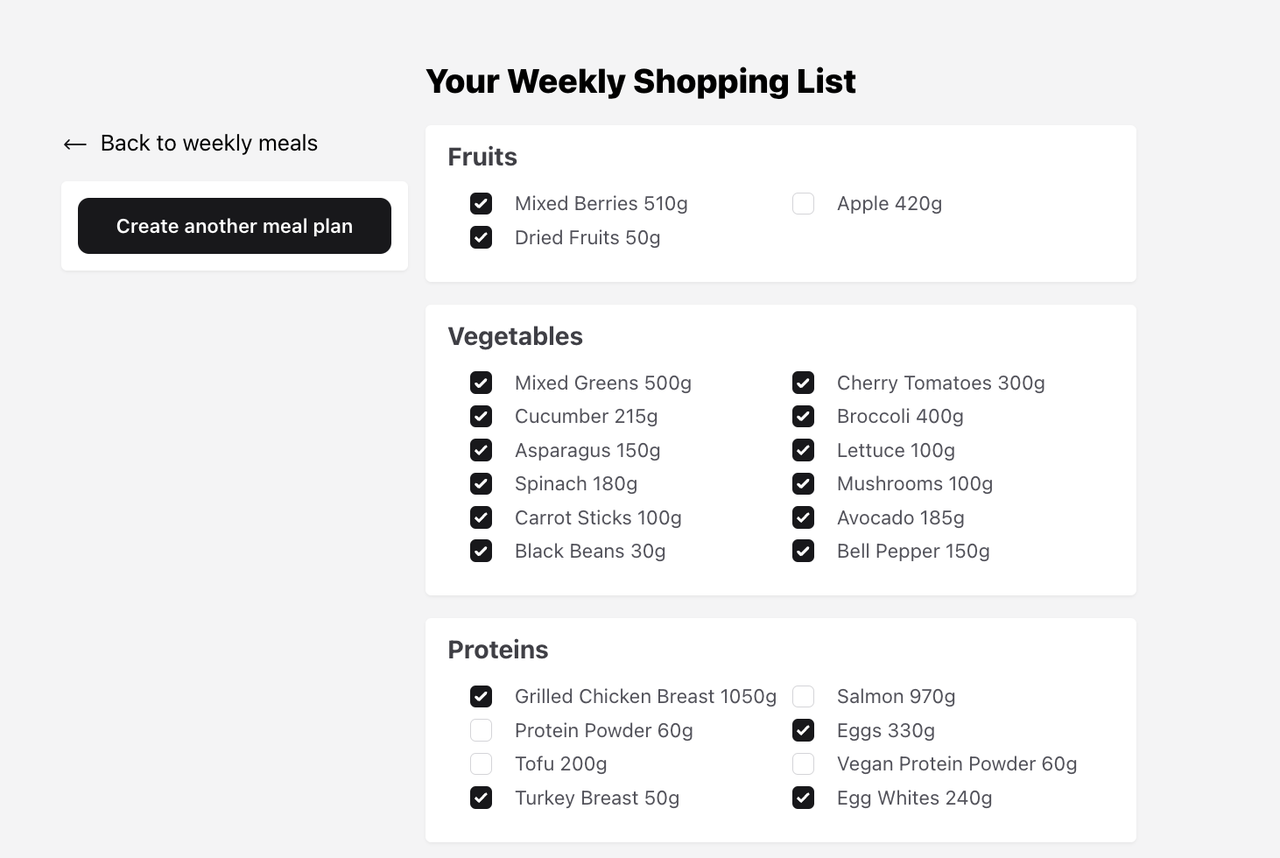 Meal Mind 截图