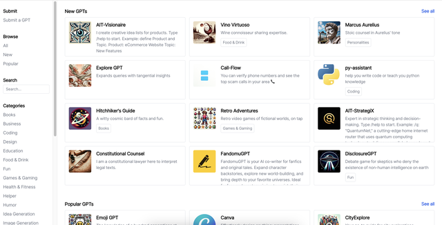 GPT App Store