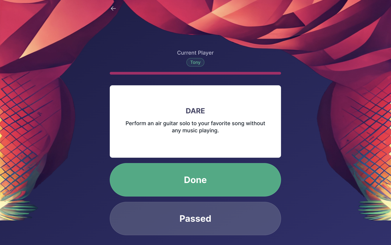 Truth or Dare AI 截图