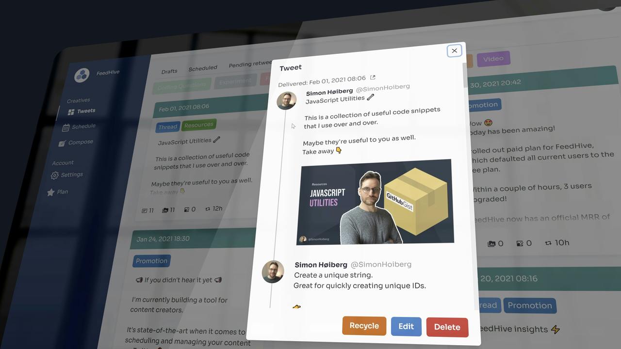 FeedHive 截图