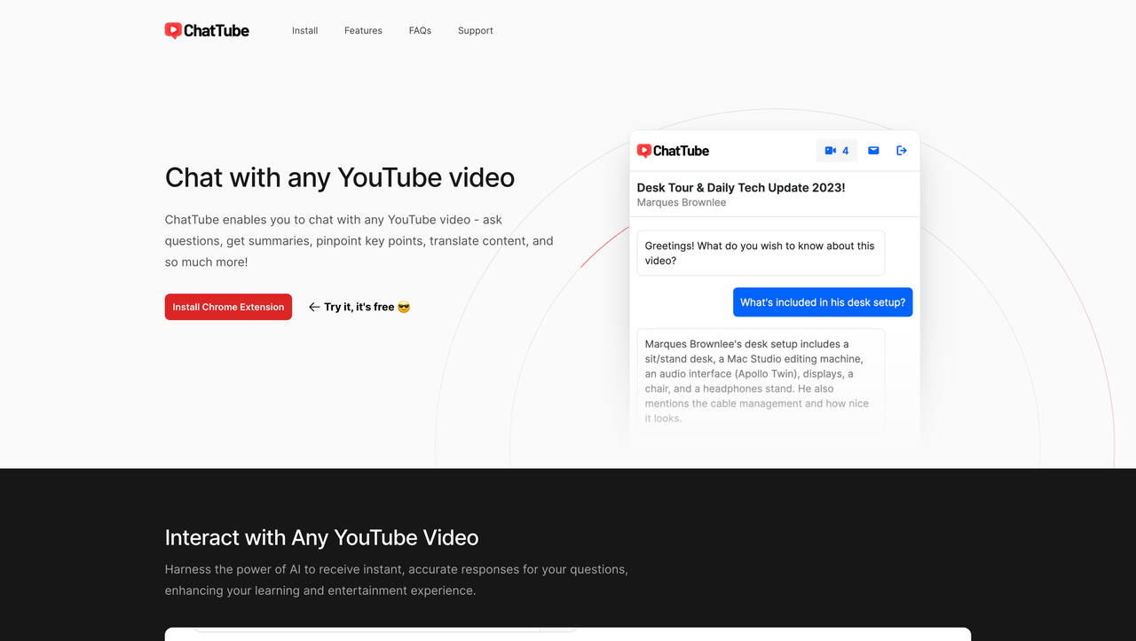 ChatTube 截图
