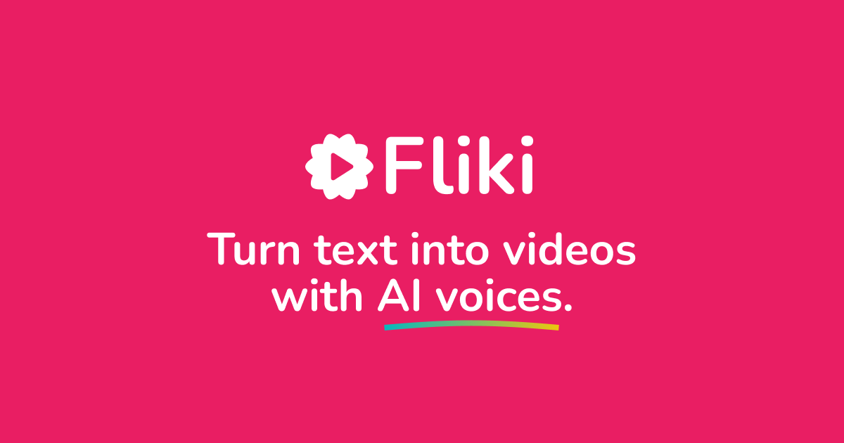Fliki 截图