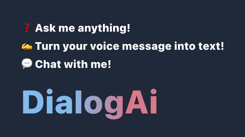 DialogAI 截图