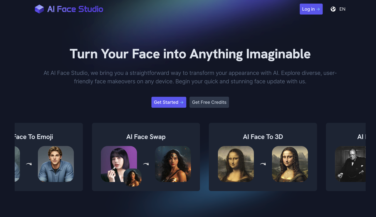 AI Face Studio 截图