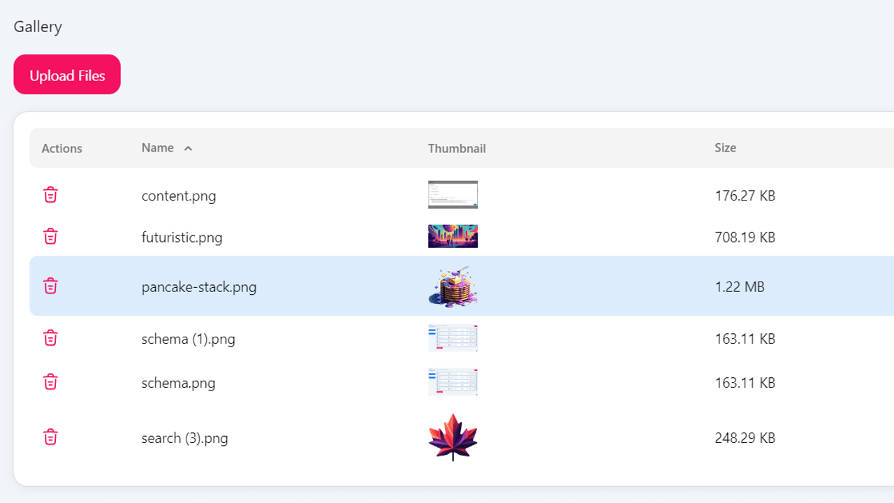 MapleCMS 截图