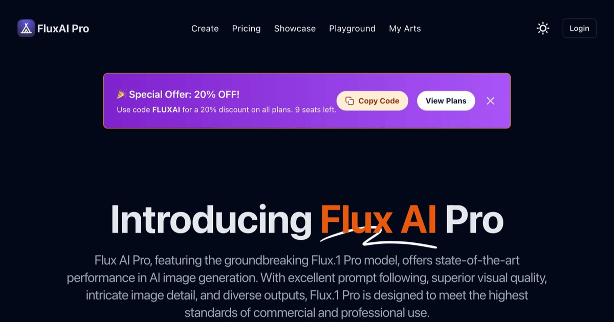 Flux AI Pro 截图
