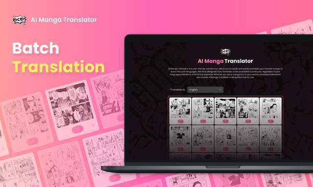 AI 漫画翻译器