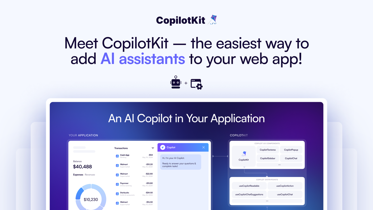 CopilotKit 截图
