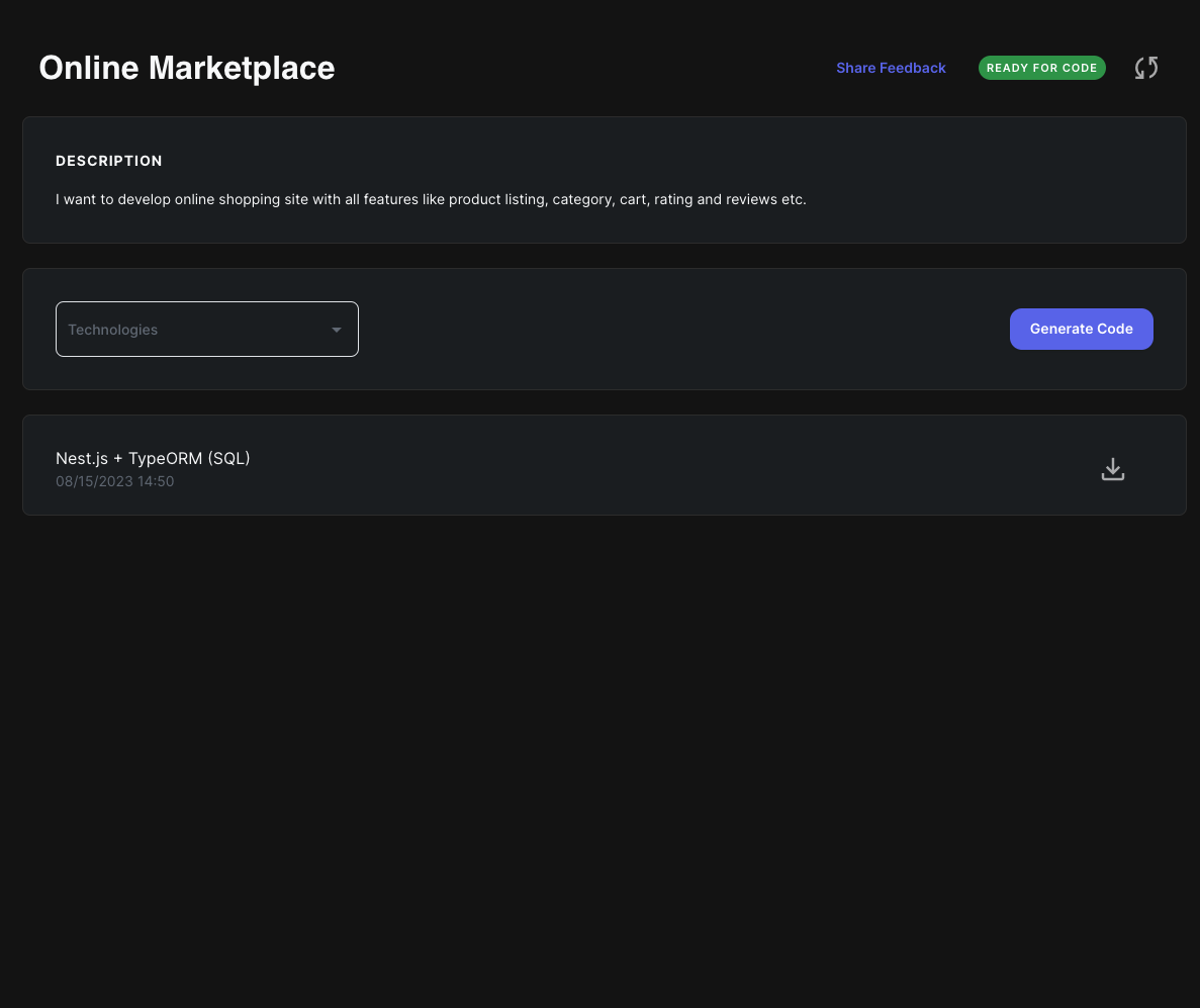 Code99.io 截图