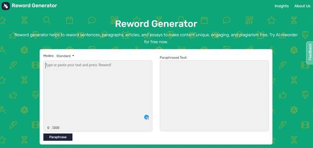 Reword Generator