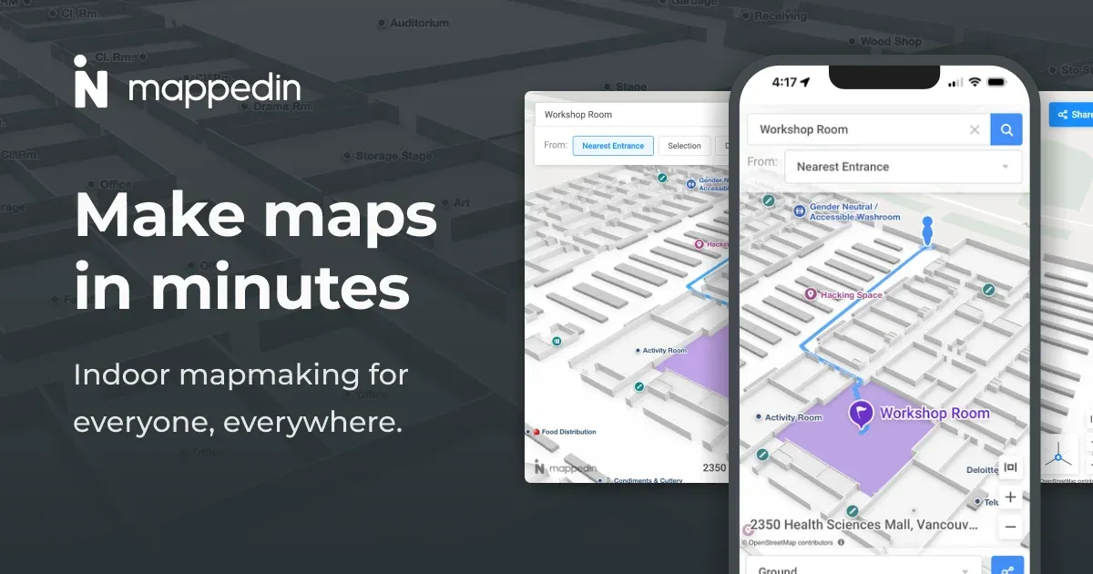 Mappedin 截图