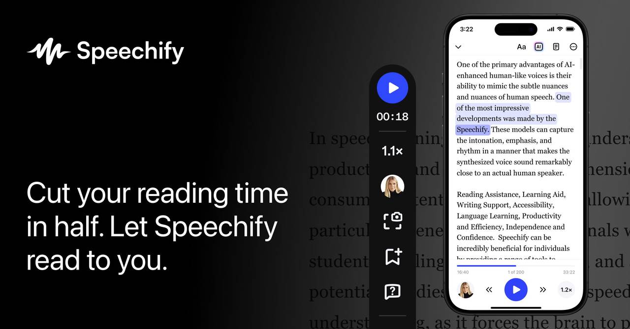 Speechify 截图