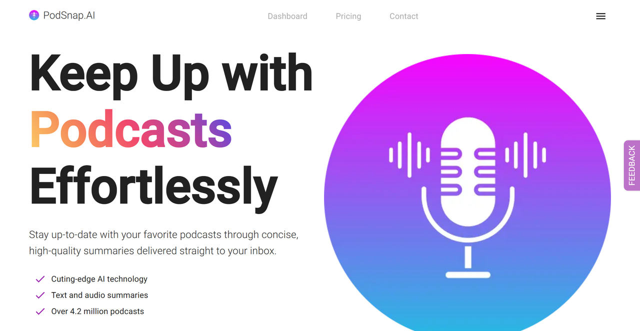 PodSnap.AI 截图