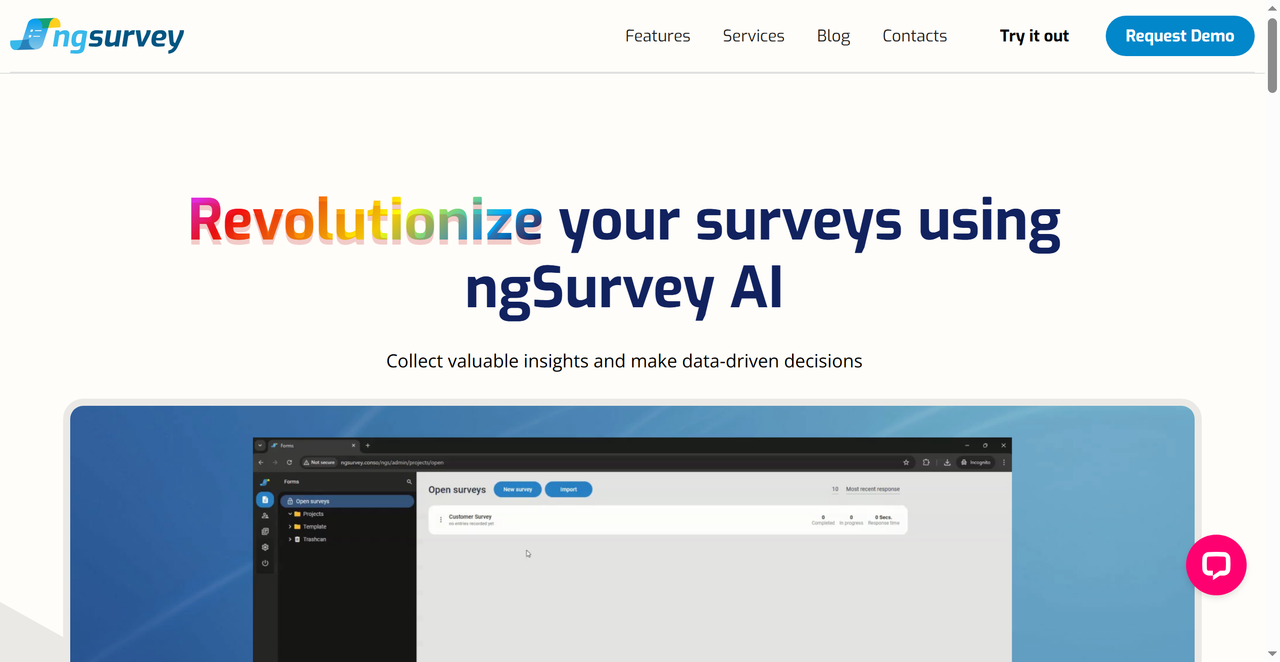 ngSurvey 截图