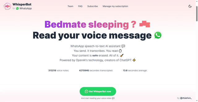 WhisperBot