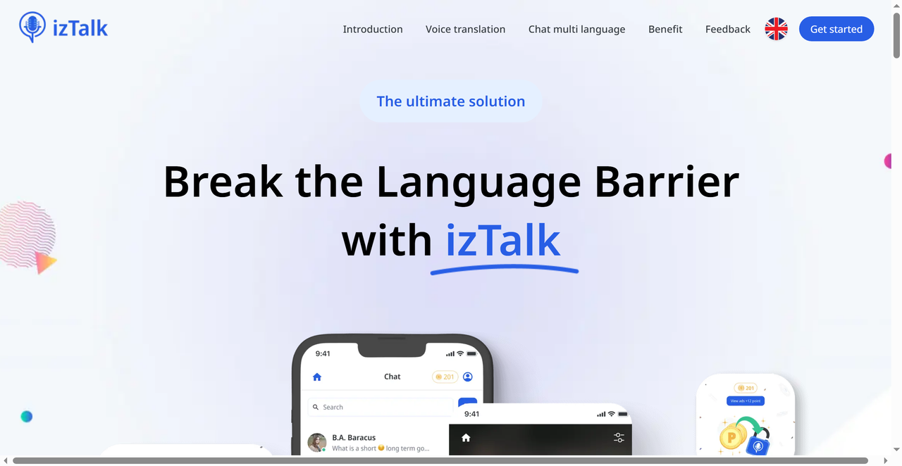 izTalk 截图