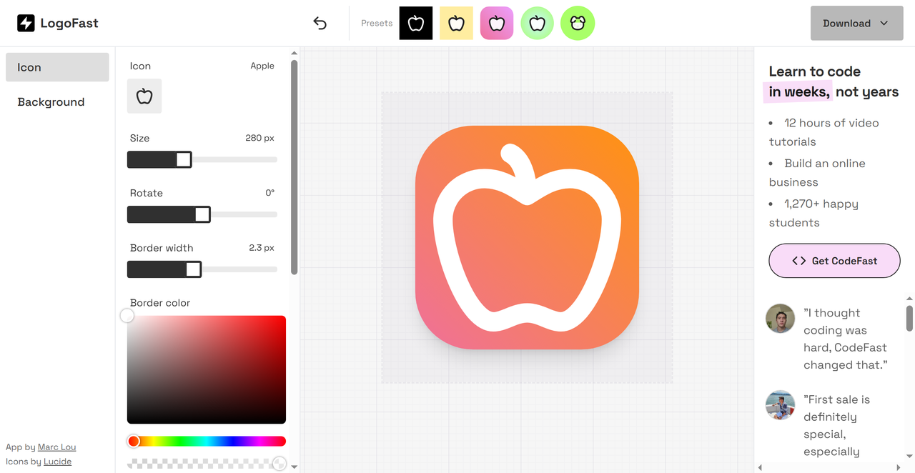 LogoFast 截图