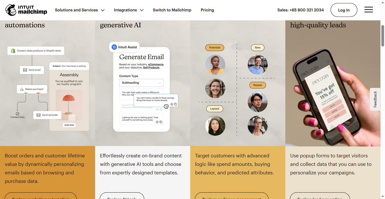 Mailchimp 截图