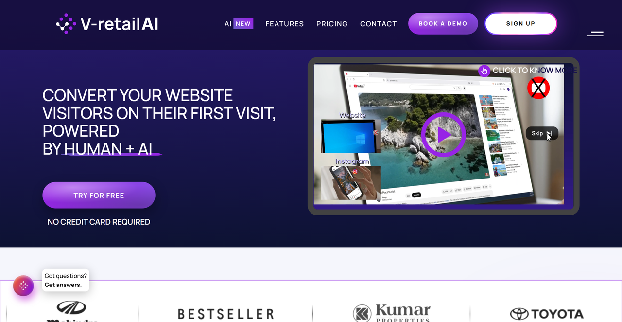 V-Retail AI 截图