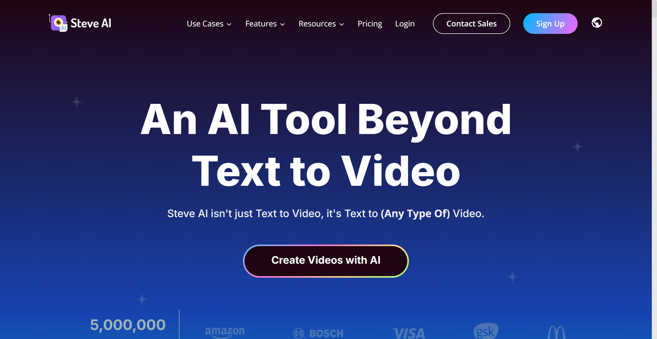 Steve AI 截图