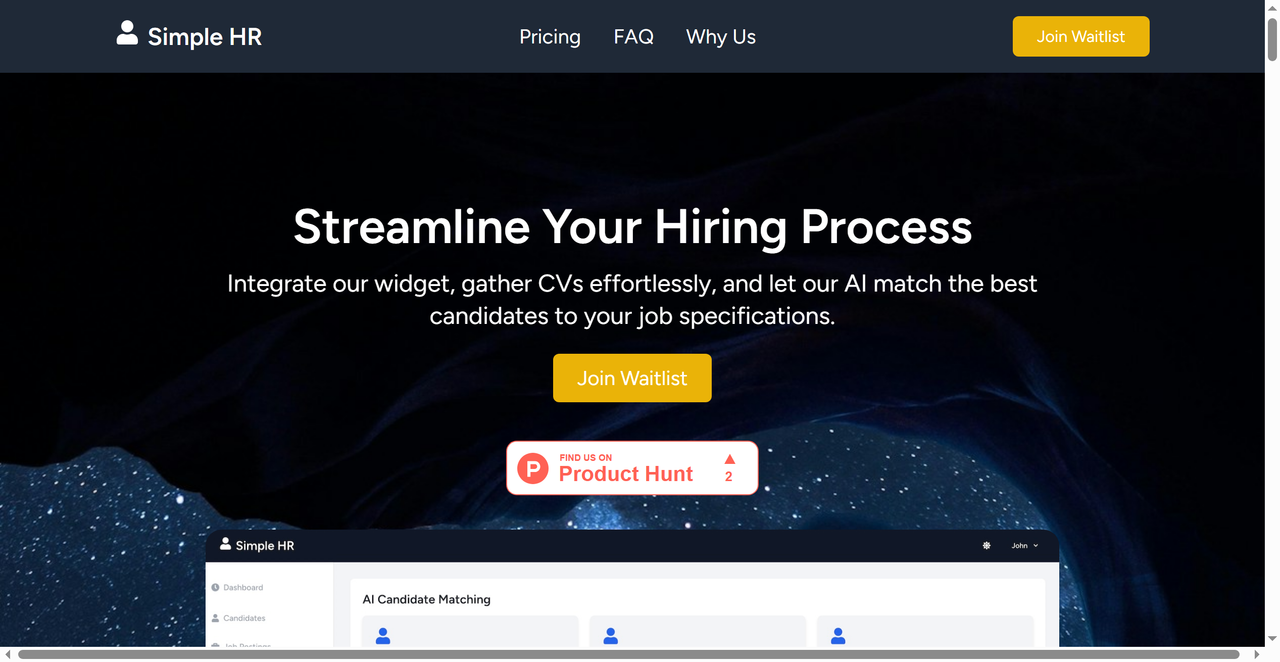 Simple HR 截图
