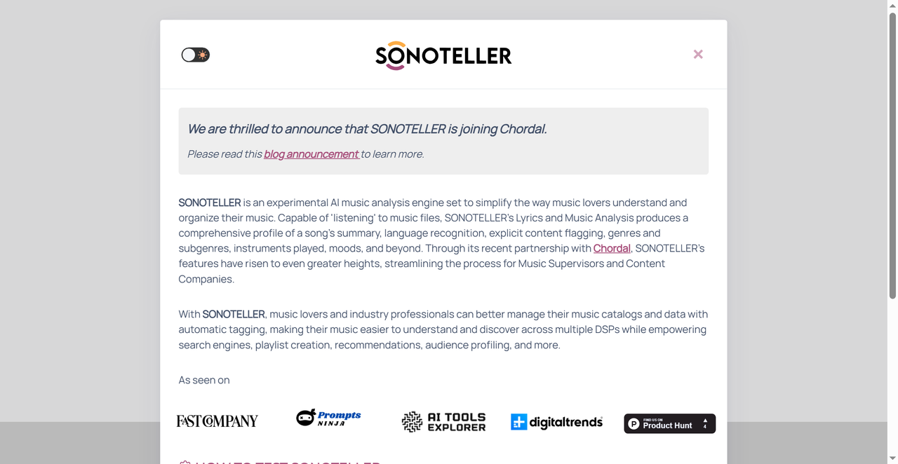 Sonoteller 截图