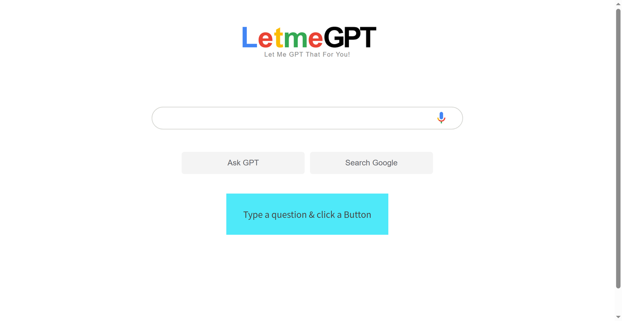 LetmeGPT 截图