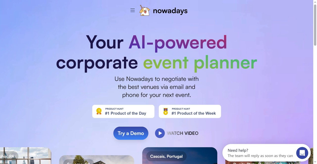 Nowadays 截图