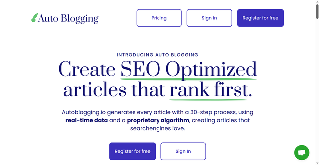 Auto Blogging