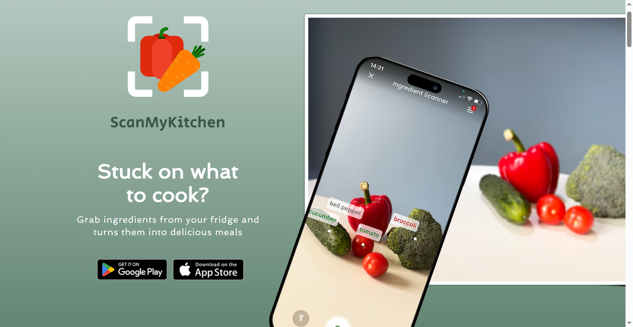 ScanMyKitchen 截图