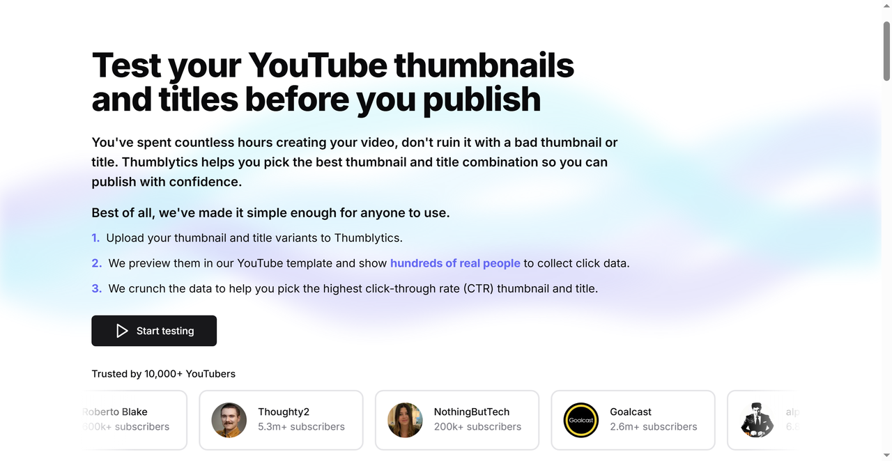 Thumblytics 截图