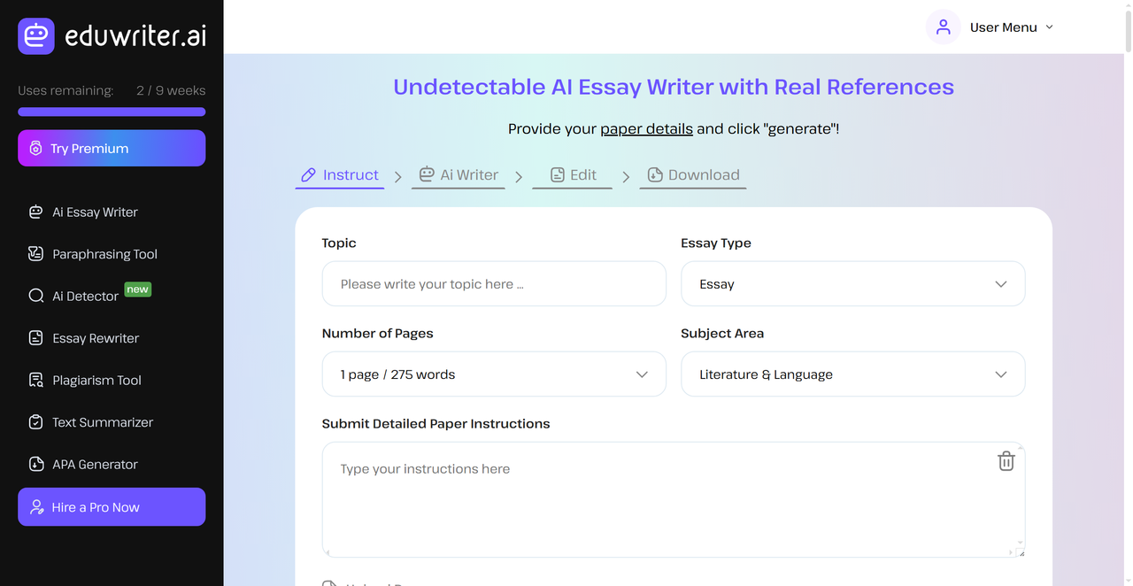 EduWriter 截图