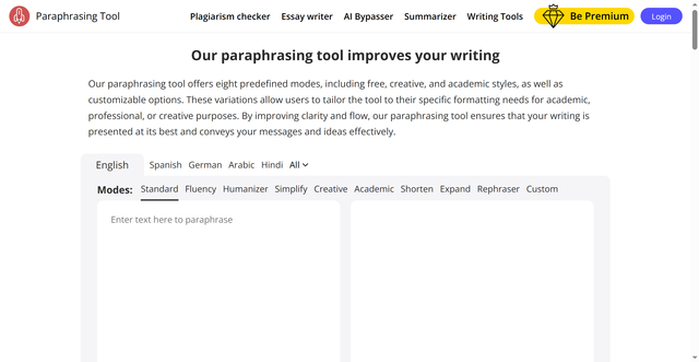 Paraphrasing Tool