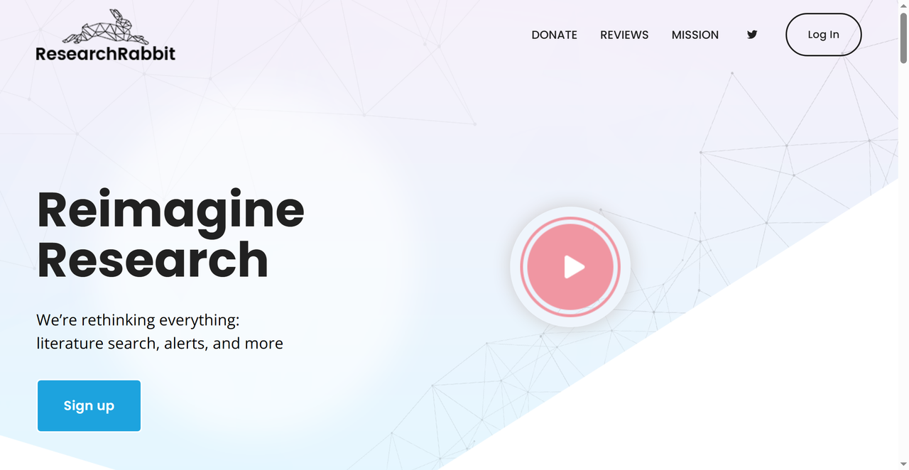 ResearchRabbit 截图