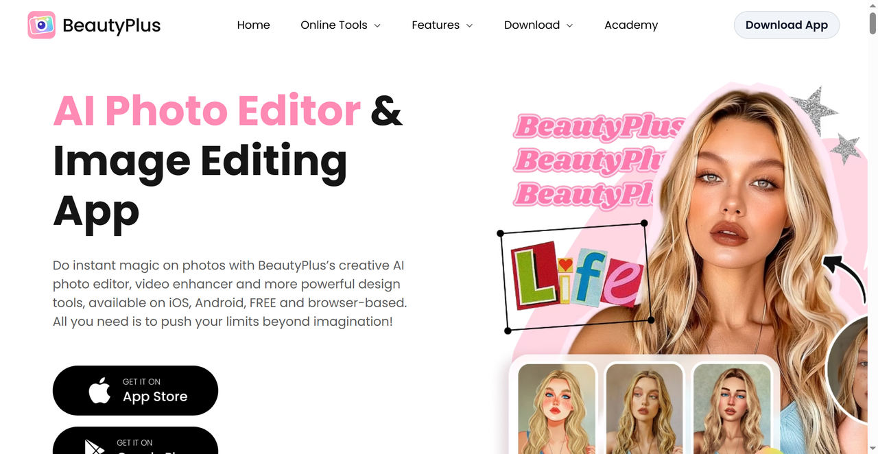 BeautyPlus 截图
