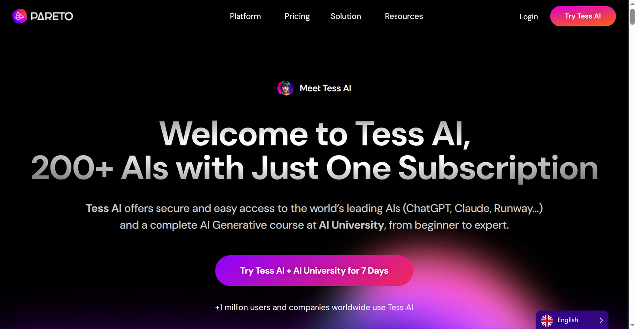 Tess AI 截图