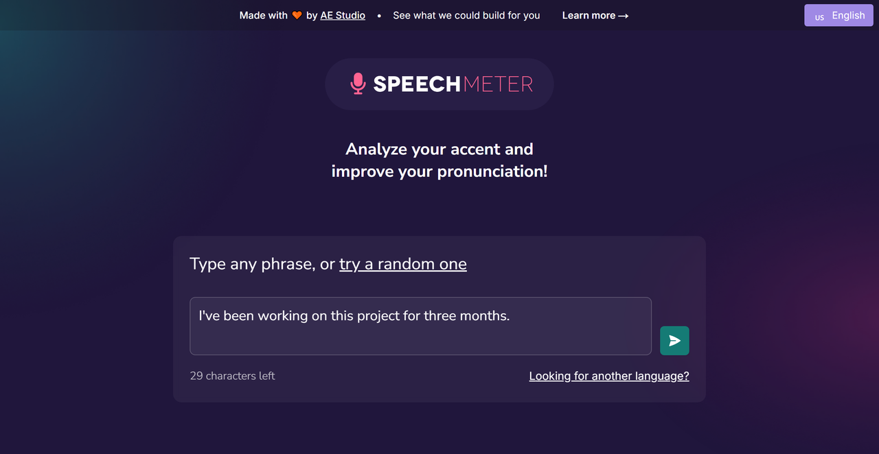 SpeechMeter 截图