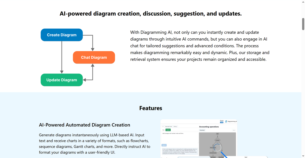 Diagramming AI 截图