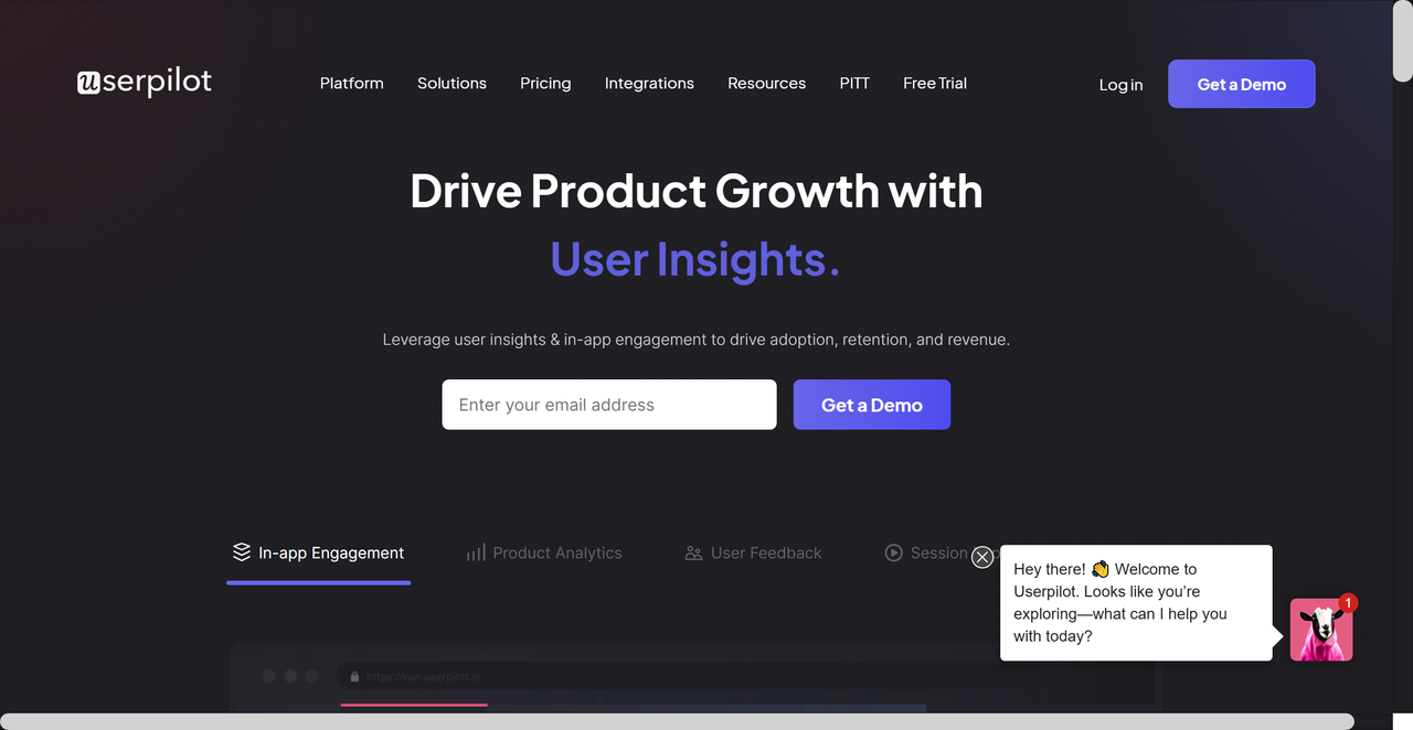 Userpilot 截图