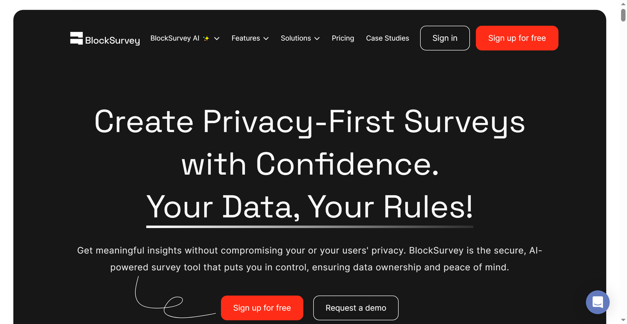 BlockSurvey AI 截图