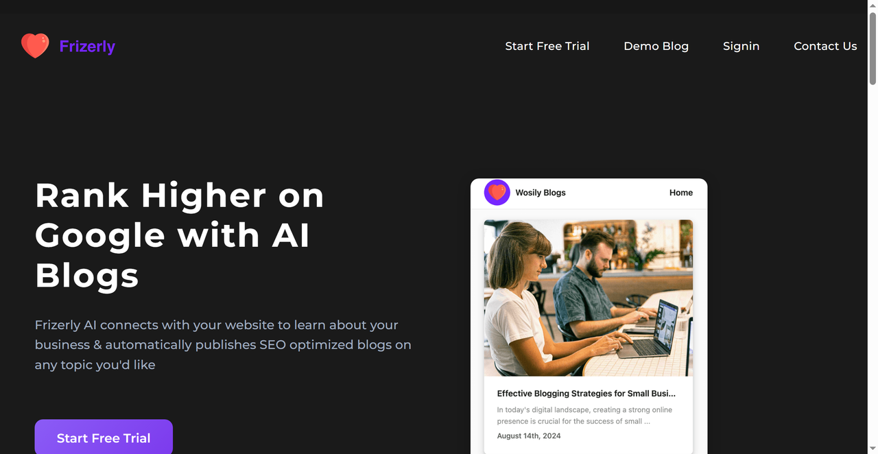 Frizerly AI 截图