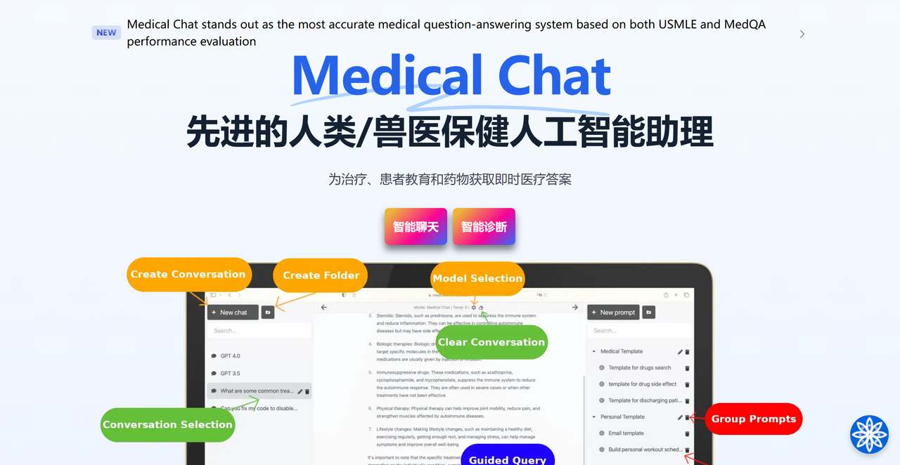 医疗聊天 截图