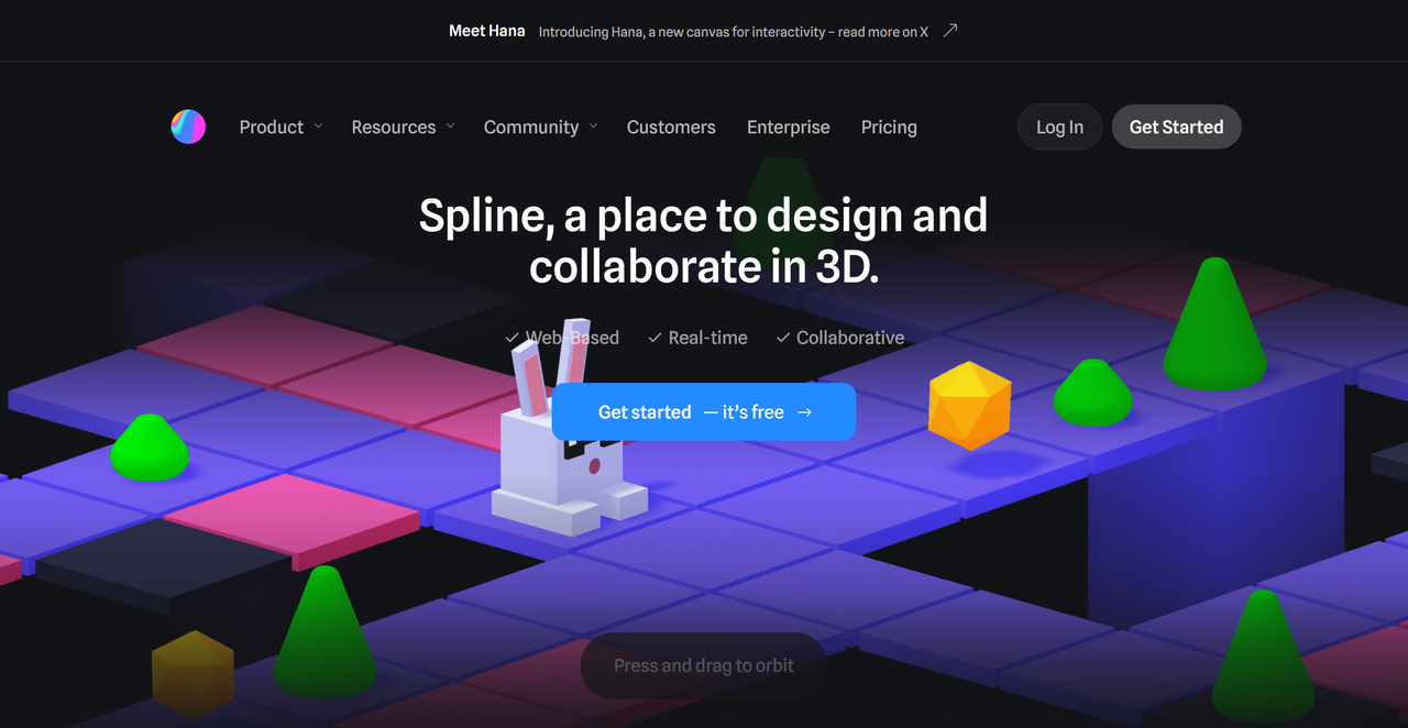 Spline 截图