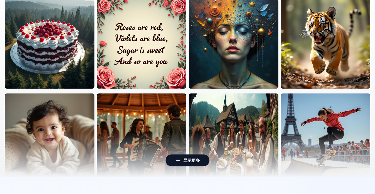 Flux AI 图像生成器 截图