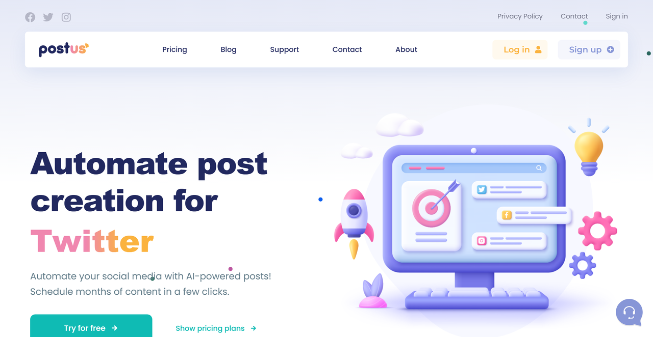 Postus AI 截图